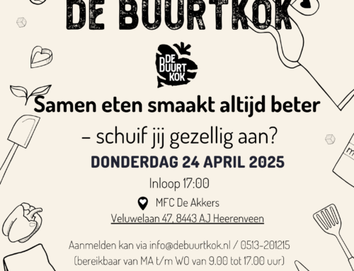 Aan tafel met de buurtkok